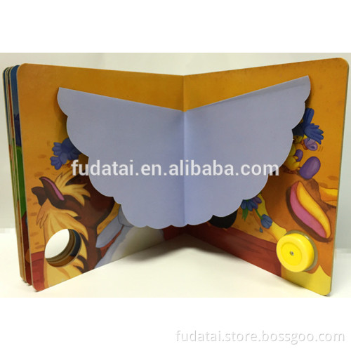 FDT customized kids push button interesting music sound module books